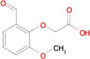 2-(2-Formyl-6-methoxyphenoxy)acetic acid