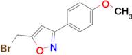 5-(Bromomethyl)-3-(4-methoxyphenyl)-1,2-oxazole
