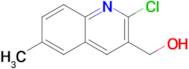 (2-Chloro-6-methylquinolin-3-yl)methanol