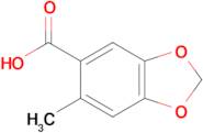 6-Methyl-1,3-dioxaindane-5-carboxylic acid