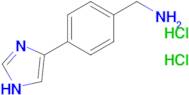 [4-(1h-imidazol-4-yl)phenyl]methanamine dihydrochloride