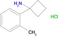 1-(2-Methylphenyl)cyclobutan-1-amine hydrochloride