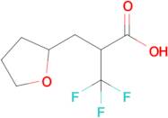 3,3,3-Trifluoro-2-[(oxolan-2-yl)methyl]propanoic acid