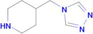 4-[(4h-1,2,4-triazol-4-yl)methyl]piperidine