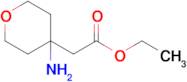 Ethyl 2-(4-aminooxan-4-yl)acetate