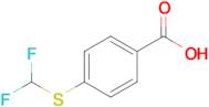 4-[(difluoromethyl)sulfanyl]benzoic acid