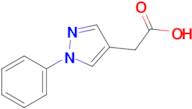 2-(1-Phenyl-1h-pyrazol-4-yl)acetic acid