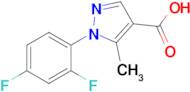 1-(2,4-Difluorophenyl)-5-methyl-1h-pyrazole-4-carboxylic acid