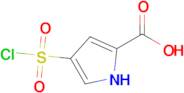 4-(Chlorosulfonyl)-1h-pyrrole-2-carboxylic acid