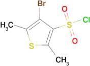 4-Bromo-2,5-dimethylthiophene-3-sulfonyl chloride