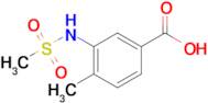 3-Methanesulfonamido-4-methylbenzoic acid