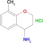 8-Methyl-3,4-dihydro-2h-1-benzopyran-4-amine hydrochloride