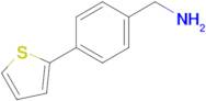 [4-(thiophen-2-yl)phenyl]methanamine