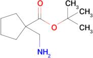 tert-Butyl 1-(aminomethyl)cyclopentane-1-carboxylate