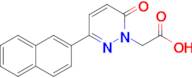 2-[3-(naphthalen-2-yl)-6-oxo-1,6-dihydropyridazin-1-yl]acetic acid