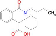 2'-Butyl-1'-oxo-2',4'-dihydro-1'h-spiro[cyclohexane-1,3'-isoquinoline]-4'-carboxylic acid