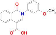 2-(3-Methoxyphenyl)-1-oxo-1,2-dihydroisoquinoline-4-carboxylic acid