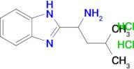 1-(1h-1,3-Benzodiazol-2-yl)-3-methylbutan-1-amine dihydrochloride
