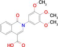 1-Oxo-2-(3,4,5-trimethoxyphenyl)-1,2-dihydroisoquinoline-4-carboxylic acid