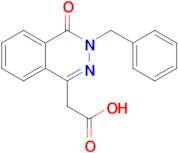 2-(3-Benzyl-4-oxo-3,4-dihydrophthalazin-1-yl)acetic acid