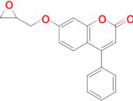 7-[(oxiran-2-yl)methoxy]-4-phenyl-2h-chromen-2-one