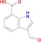 3-Formyl-1h-indole-7-carboxylic acid