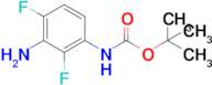 tert-Butyl n-(3-amino-2,4-difluorophenyl)carbamate