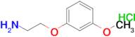 1-(2-Aminoethoxy)-3-methoxybenzene hydrochloride