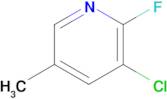 3-Chloro-2-fluoro-5-methylpyridine