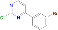 4-(3-Bromophenyl)-2-chloropyrimidine