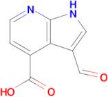 3-Formyl-1h-pyrrolo[2,3-b]pyridine-4-carboxylic acid