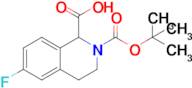 2-[(tert-butoxy)carbonyl]-6-fluoro-1,2,3,4-tetrahydroisoquinoline-1-carboxylic acid