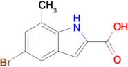 5-Bromo-7-methyl-1h-indole-2-carboxylic acid