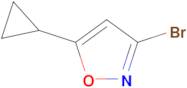 3-Bromo-5-cyclopropyl-1,2-oxazole