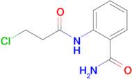 2-(3-Chloropropanamido)benzamide