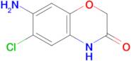 7-Amino-6-chloro-3,4-dihydro-2h-1,4-benzoxazin-3-one