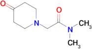 n,n-Dimethyl-2-(4-oxopiperidin-1-yl)acetamide