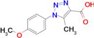 1-(4-Methoxyphenyl)-5-methyl-1h-1,2,3-triazole-4-carboxylic acid