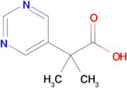 2-Methyl-2-(pyrimidin-5-yl)propanoic acid