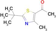 1-(2-tert-Butyl-4-methyl-1,3-thiazol-5-yl)ethan-1-one