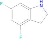 4,6-Difluoro-2,3-dihydro-1h-indole