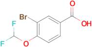 3-Bromo-4-(difluoromethoxy)benzoic acid