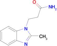 3-(2-Methyl-1h-1,3-benzodiazol-1-yl)propanamide