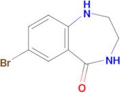 7-Bromo-2,3,4,5-tetrahydro-1h-1,4-benzodiazepin-5-one