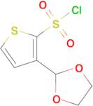 3-(1,3-Dioxolan-2-yl)thiophene-2-sulfonyl chloride