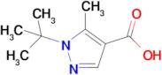 1-tert-Butyl-5-methyl-1h-pyrazole-4-carboxylic acid