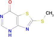 2-(Methylsulfanyl)-4h,7h-[1,3]thiazolo[4,5-d]pyrimidin-7-one