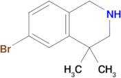6-Bromo-4,4-dimethyl-1,2,3,4-tetrahydroisoquinoline