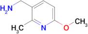 (6-Methoxy-2-methylpyridin-3-yl)methanamine