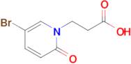 3-(5-Bromo-2-oxo-1,2-dihydropyridin-1-yl)propanoic acid